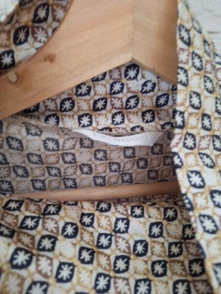 Blusa elegante estampada