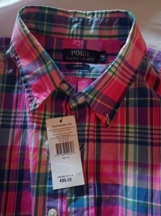Camicia Ralph Lauren a quadri multicolore da uomo