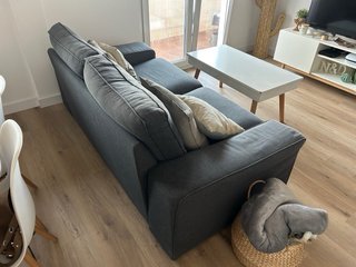 Sofá gris 3 plazas Ikea