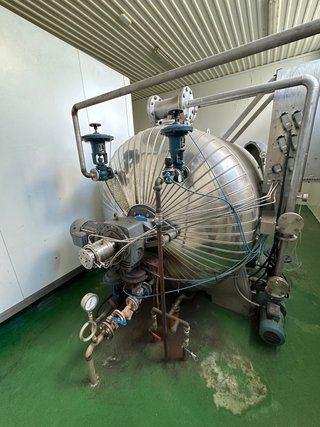 Autoclave industrial SURDRY de 1 carro rotativo.