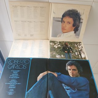 Roberto Carlos 3 LPs Edições Brasileiras