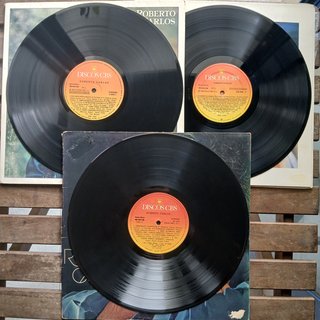 Roberto Carlos 3 LPs Edições Brasileiras