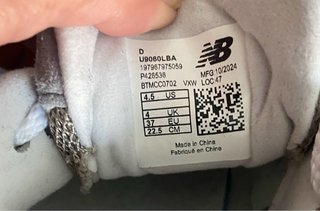 Zapatillas New Balance Beige/Gris U9060LBA
