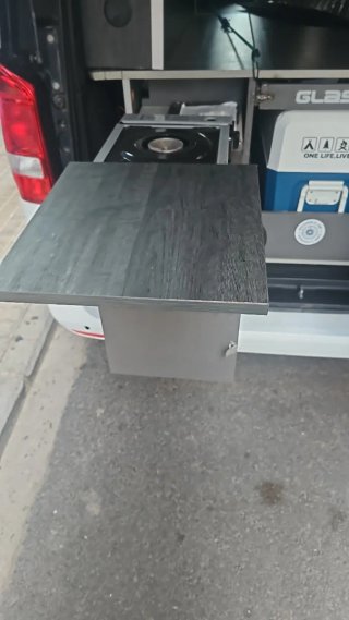 Mueble Camper con  conchon visco