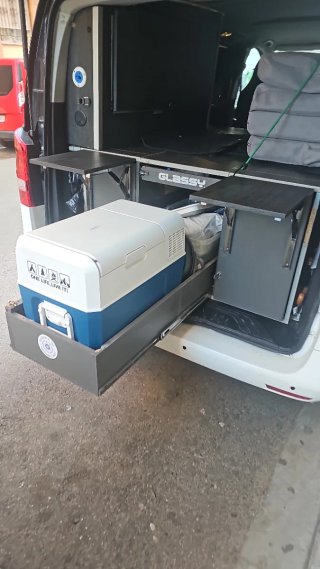Mueble Camper con  conchon visco
