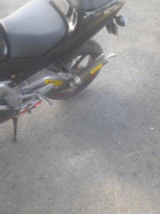 Aprilia RS 125 2T Moto Deportiva Negra