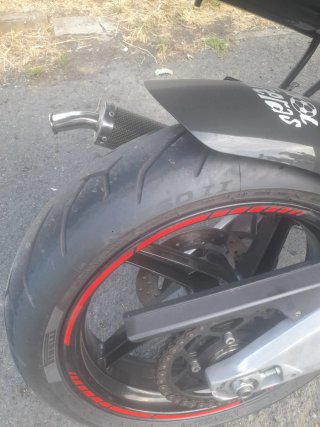 Aprilia RS 125 2T Moto Deportiva Negra