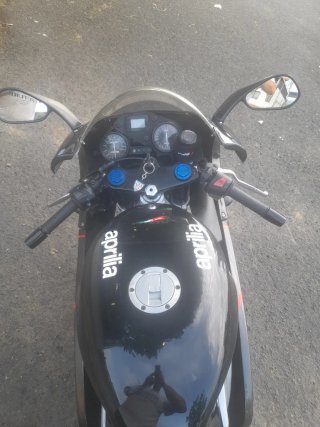 Aprilia RS 125 2T Moto Deportiva Negra