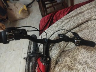 Bicicleta Roja Montaña