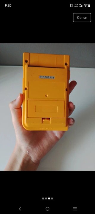 Game Boy Pocket Amarilla Nintendo