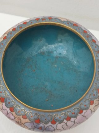 Vaso Cinese Vintage Cloisonné