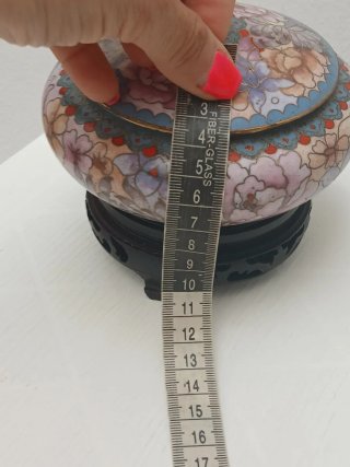 Vaso Cinese Vintage Cloisonné