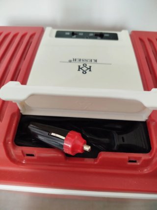 Nevera Portátil Eléctrica Roja Kesser Camping