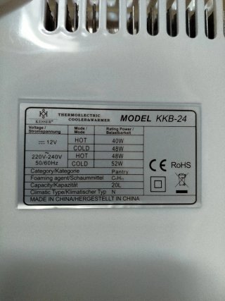 Nevera Portátil Eléctrica Roja Kesser Camping