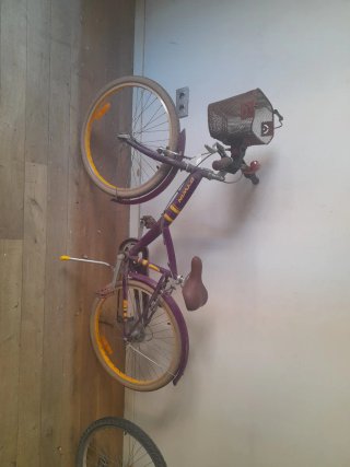 Bicicleta Morada 24 Pulgadas