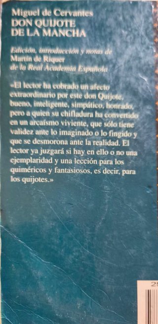 El ingenioso hidalgo Don Quijote de la Mancha