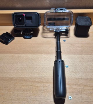 GoPro Session 5 (4K) más kit extension de bateria