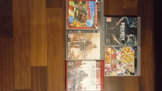 Lote 5 Giochi PS3: Call of Duty, Assassin's Creed