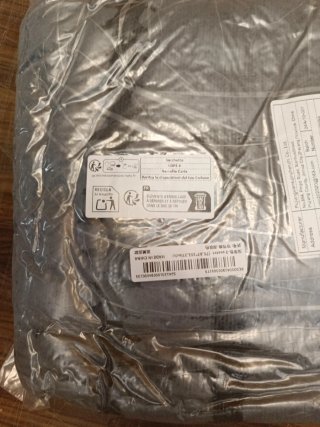 Funda sofá 3 plazas elástica gris