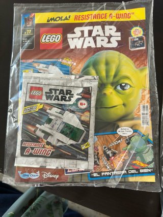 Revista lego Star Wars N77 Con minifugura A-Wing