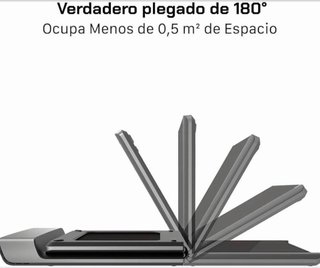 Cinta de correr plegable
