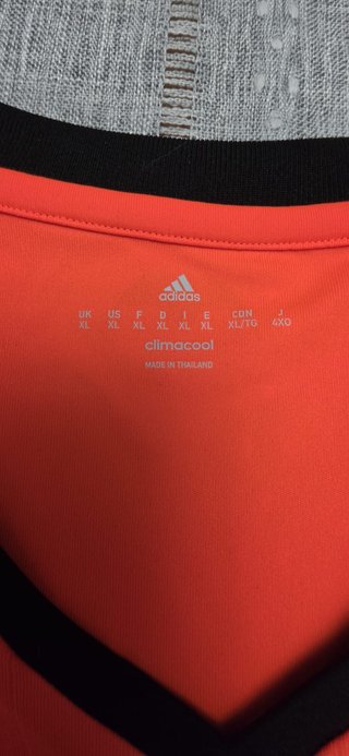 Camiseta Valencia Adidas 2016 Naranja