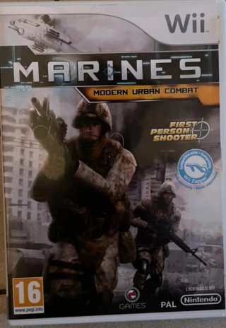 Wii Big Ben Fusil Heavy Fire + Marin
