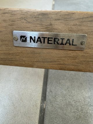 Mesa y Sillas Terraza Madera
