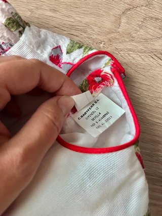 Vestido bebé 0-3 meses
