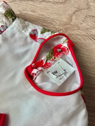 Vestido bebé 0-3 meses