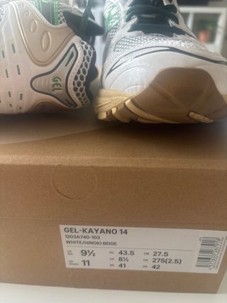 Asics Gel Kayano 14 Beige/Verde