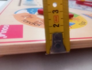 Calendario de madera educativo Goula (CATALÀ)