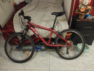 Bicicleta Roja