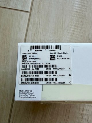 Samsung Galaxy Buds Live Neri