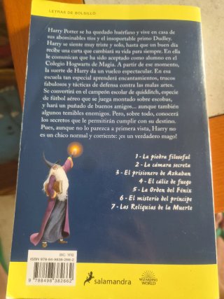 Harry Potter y la piedra filosofal