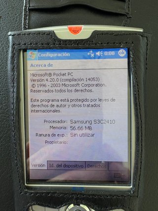 HP iPAQ Pocket PC Plata