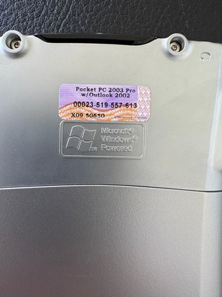 HP iPAQ Pocket PC Plata