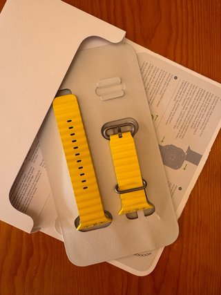 Correa Apple Watch Ultra Original Amarilla