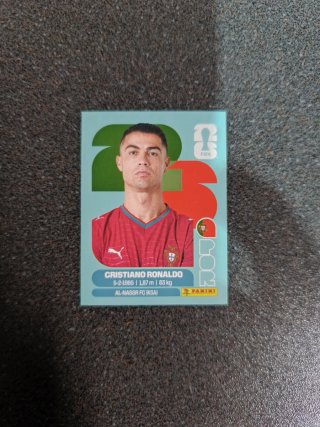 Cromo Cristiano Ronaldo Mundial 2026 Panini