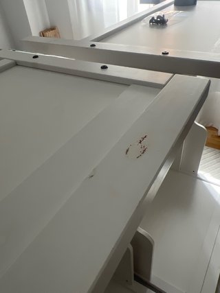 2 Camas Extensibles BUSUNGE IKEA Blancas + Colchón