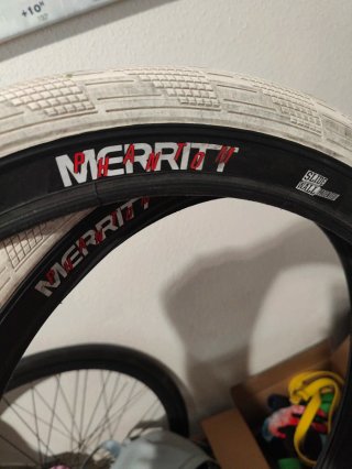Coperture BMX Merritt Phantom bianche 20 x 2.5