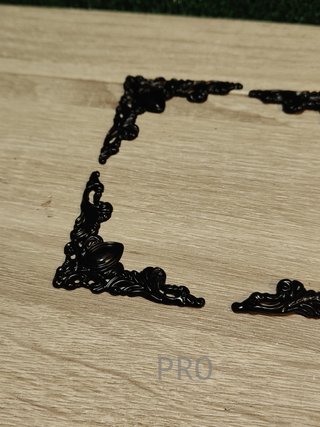 15 pezzi di angoli piatti vintage