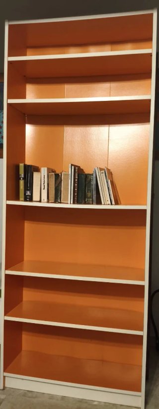 Estantería Ikea Naranja Madera