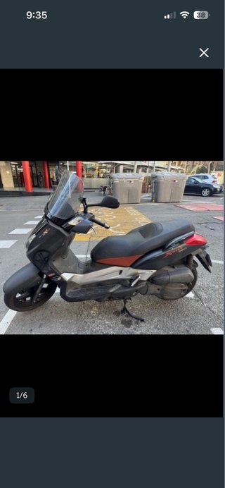 Yamaha Xmax 125 2009 Negra/Marrón