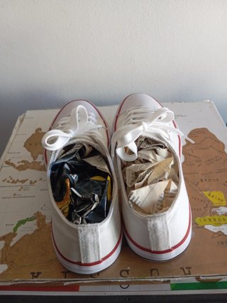 Zapatillas playeras blancas