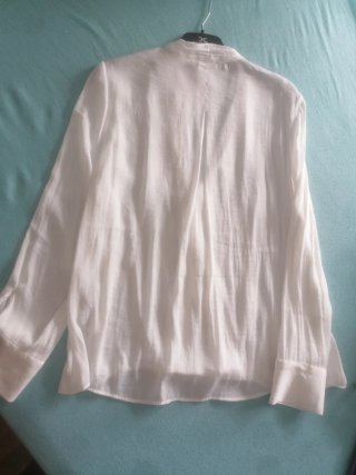 Blusa blanca talla única