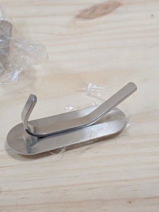 Pack 5 Ganchos Adhesivos Alyvisun Inox 6kg