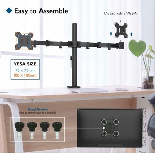 Soporte doble para monitor
