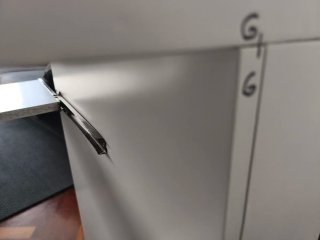 Escritorio blanco lacado