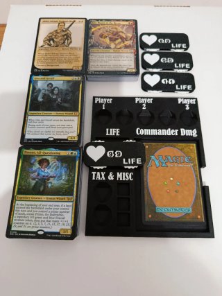 4 Mazos Commander Cartas Magic OFERTA lote mtg edh